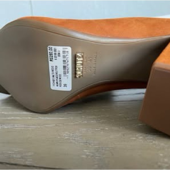 New SCHUTZ Moranita Pump block heel